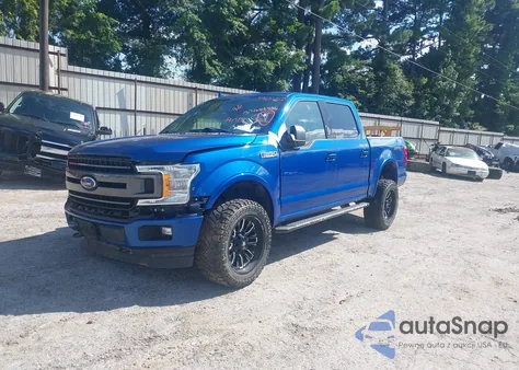 2018 Ford F-150 Xlt z USA, uszkodzony, nr VIN 1FTEW1E51JKC46673